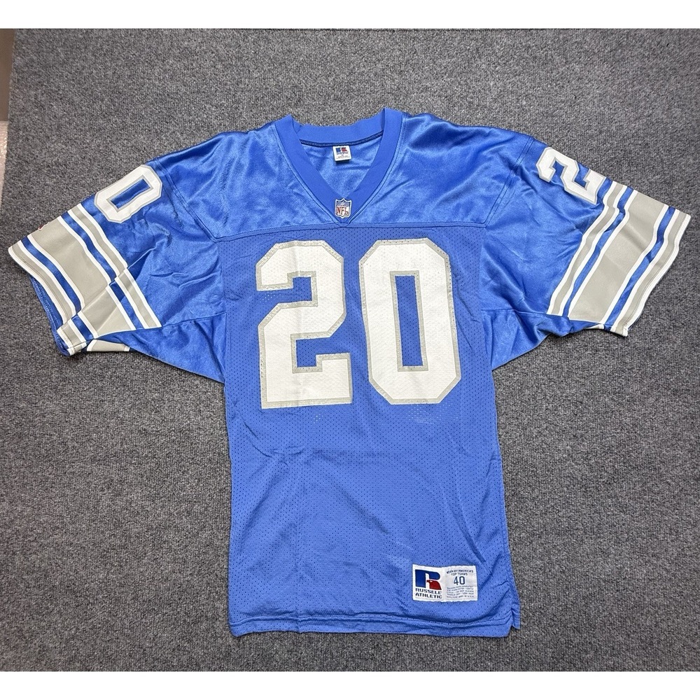 Russell Athletics  Vintage Barry Sanders Jersey Size 40 (medium)